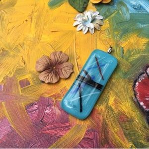Dichroic Glass Pendant